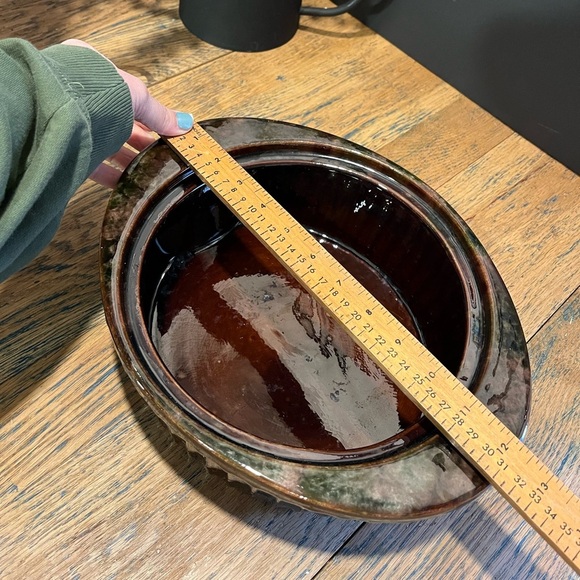 📍Vintage Cake Bowl with Lid – Céramique de Beauce for Vachon (Quebec) - Picture 14 of 14